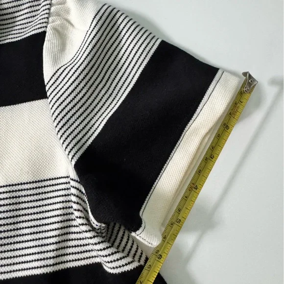 Girls NWT Casual Polo Style Striped Collared Dress with Cactus Patch Size 8-10 - Picture 13 of 16